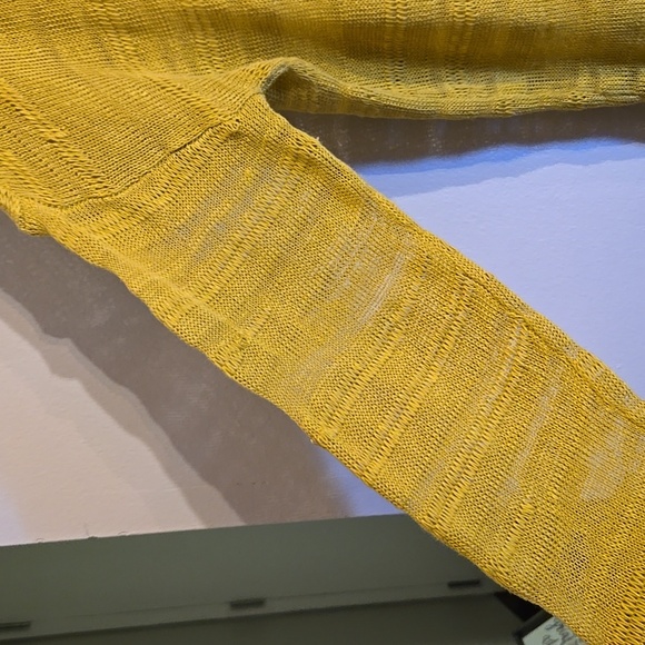 Eileen Fisher Organic Line Knit Pullover Longsleeve Breathable Sweater NWOT - Picture 5 of 10